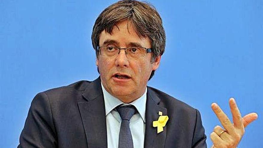 Carles Puigdemont, en una imatge d&#039;arxiu.