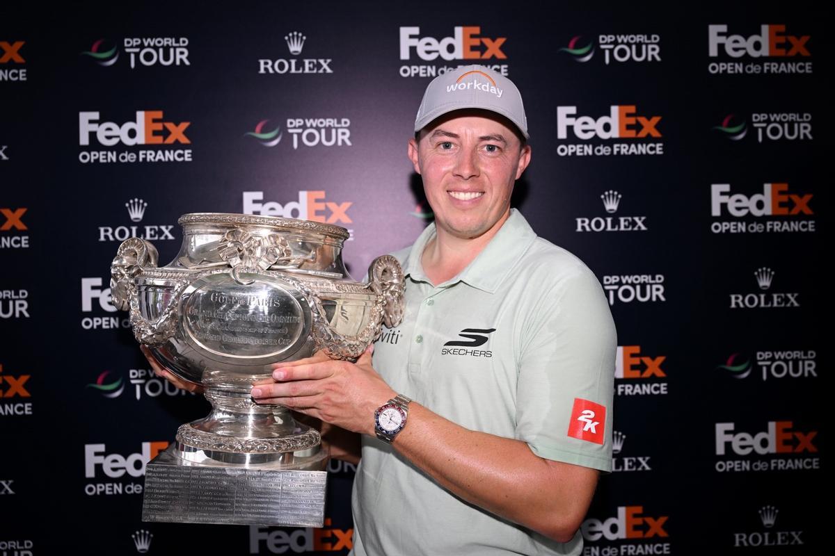 Mathew Fitzpatrick logró el cuarto triunfo de la temporada en Le Golf National