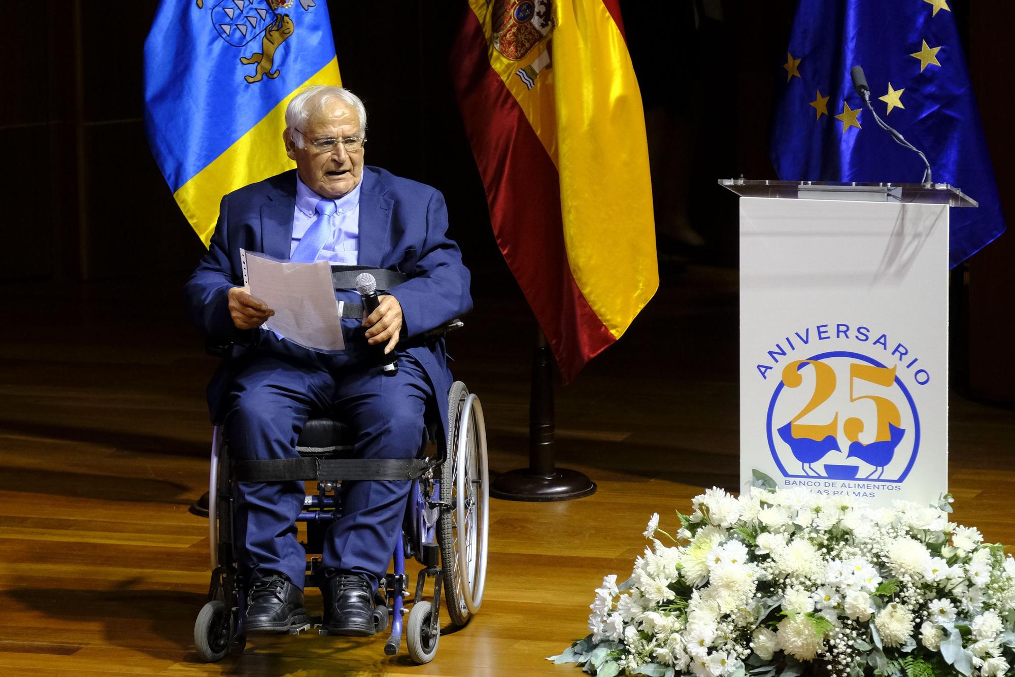 Acto Conmemorativo del 25 Aniversario del Banco de Alimentos de Las Palmas con la Reina Doña Sofía