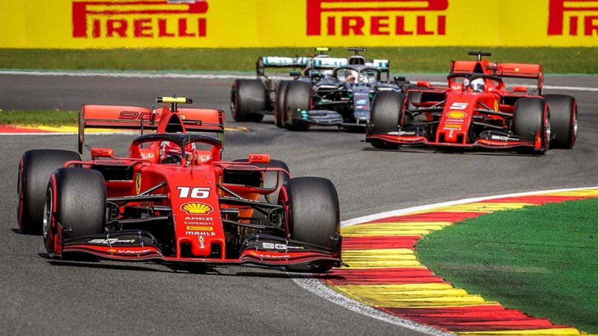 Leclerc firmó su primera victoria en el mundial