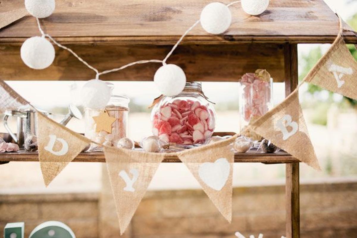 'Candy bar' en tu boda: decoración