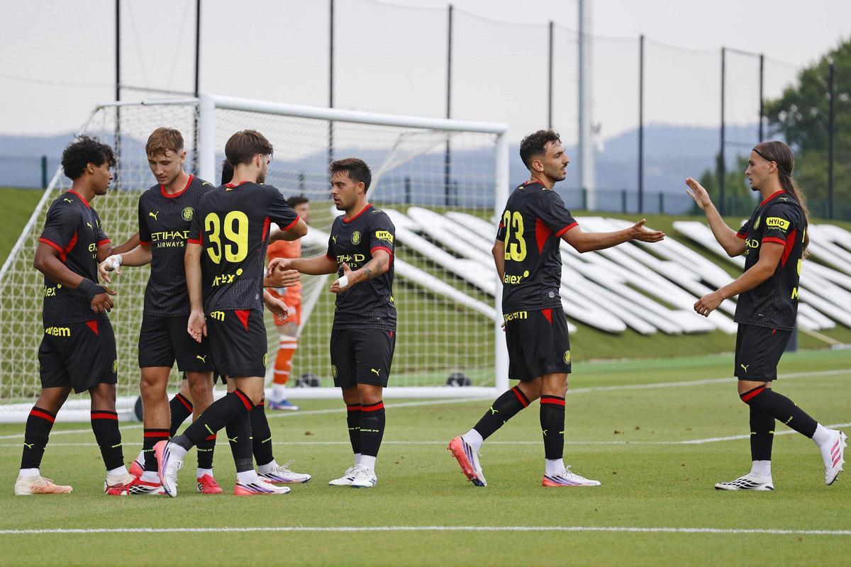 Les imatges del partit amistós entre el Girona i el Sabadell