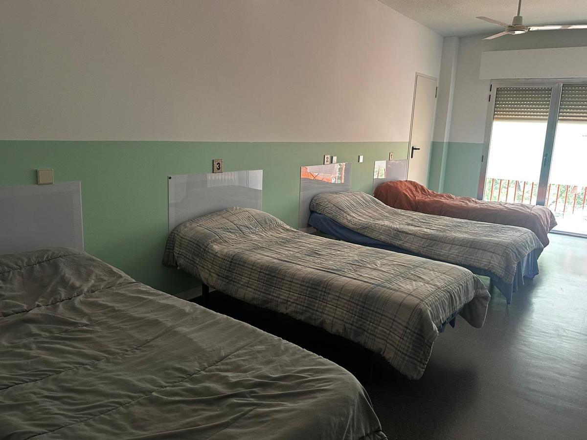 Una de las habitaciones del centro CEDIA 24 Horas