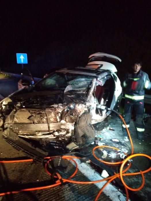 Un kamikaze fallece y deja cinco heridos tras sembrar el pánico en la autopista "Y"