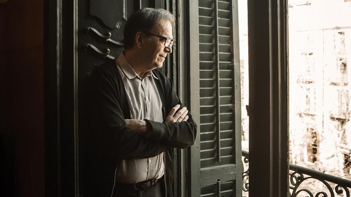 Joan Subirats, comisionado de Cultura del Ayuntamiento de Barcelona, en la Virreina.