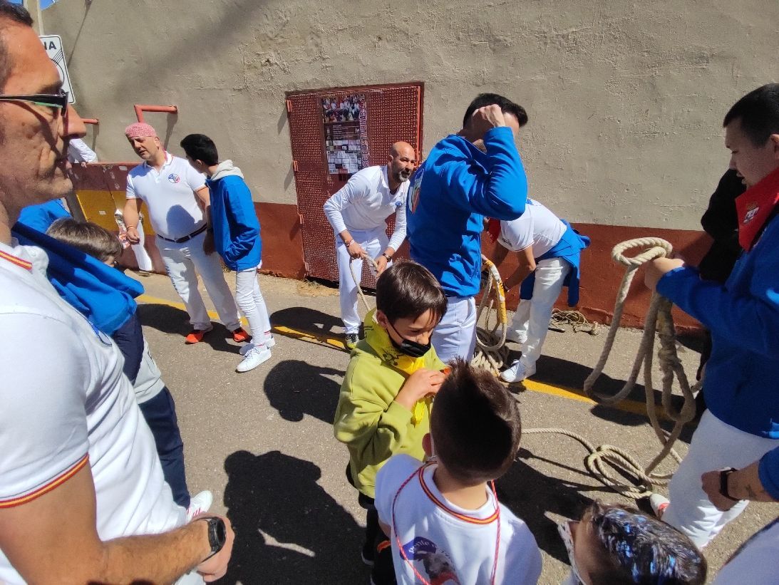 Imperioso, el carretón gigante de la Escuelas Taurinas de Benavente