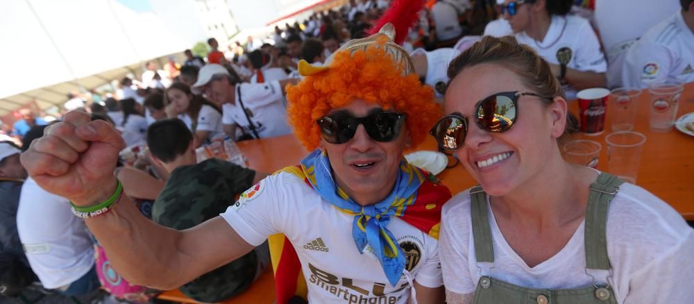 Fan Zone del Valencia CF en Sevilla