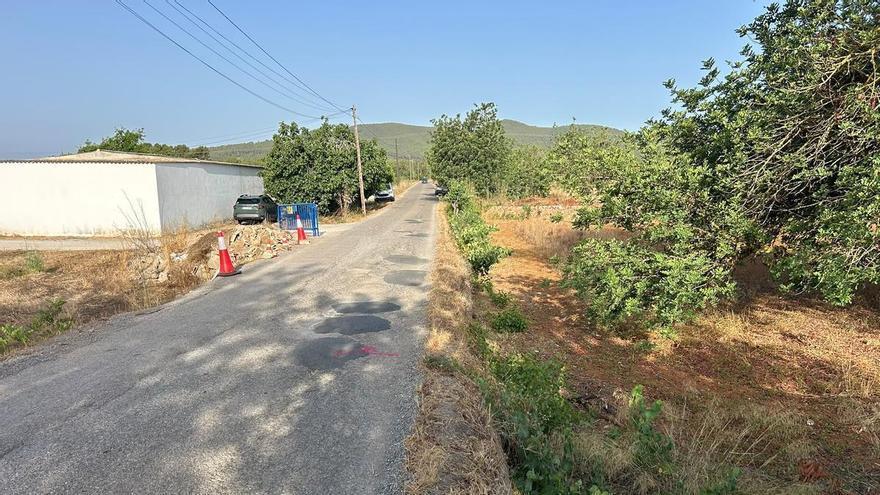 Atención conductores de Ibiza: esta es la carretera que permanecerá cerrada por obras en Santa Eulària