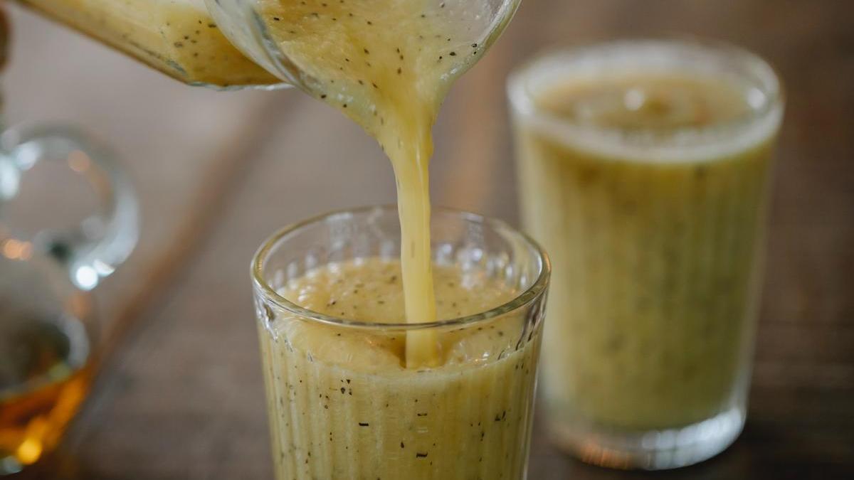 Este licuado verde te ayudará a adelgazar