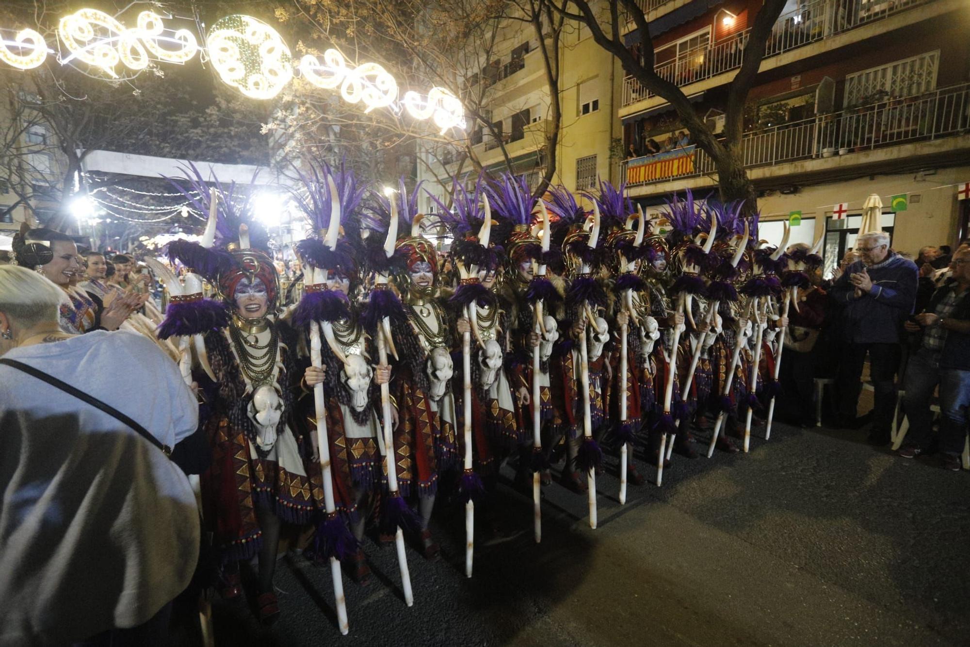 Así fue la Entrada Mora y Cristiana de la falla Pío XI-Fontanars