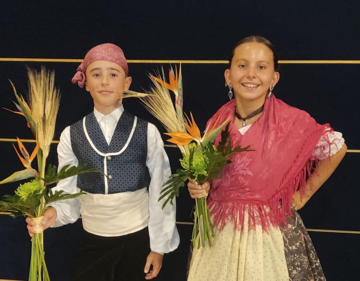 Guillén Artigas y Candela Pérez quedaron primeros en baile infantil. | SERVICIO ESPECIAL