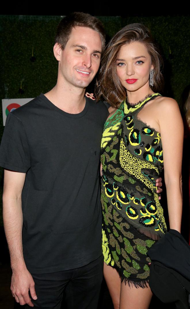 Boda a la vista: Miranda Kerr y Evan Spiegel anuncian su compromiso