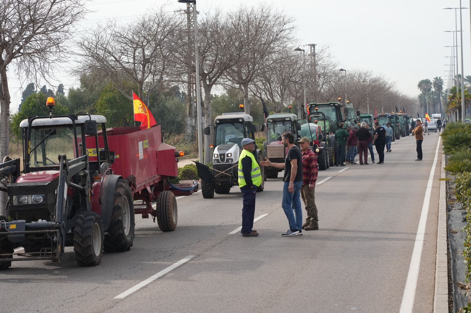 Las protestas de los agricultores de Castellón en imágenes