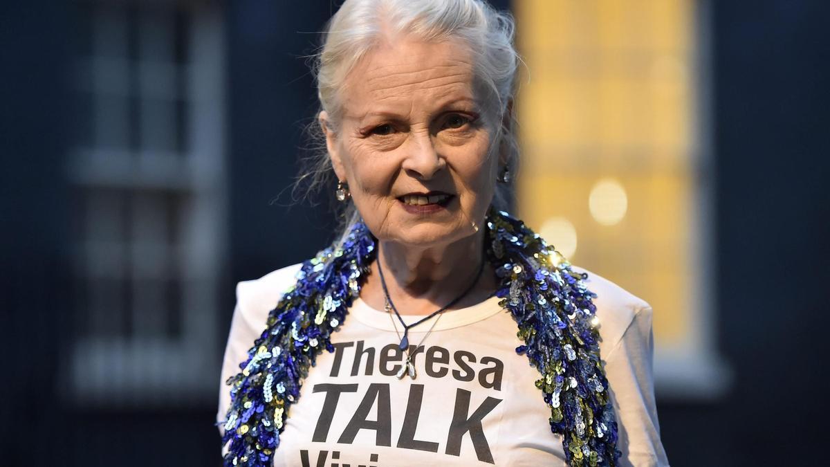 La diseñadora de moda británica, Vivienne Westwood