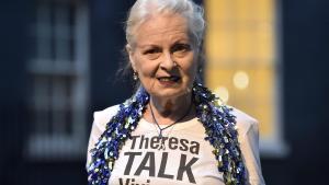 La diseñadora de moda británica, Vivienne Westwood 