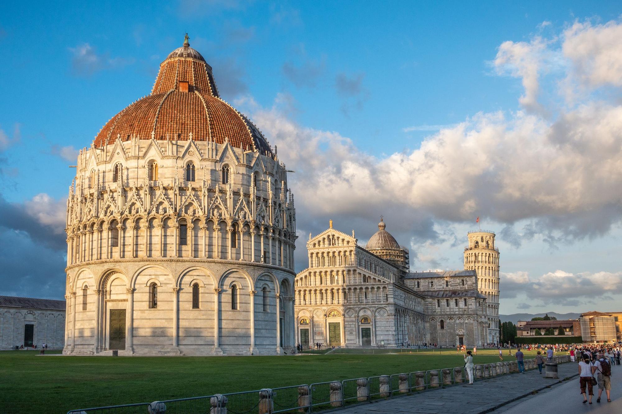 Un viaje por la Toscana que comienza en Pisa