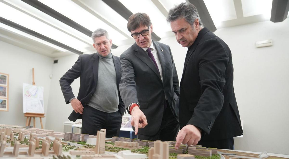 Illa i Quirós firmen el soterrament de la Granvia