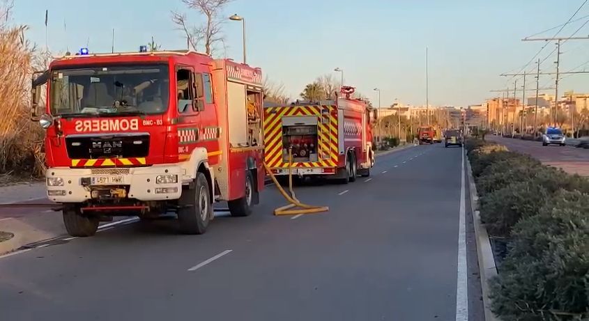 Cuatro incendios de matorral en 24 horas en Castelló