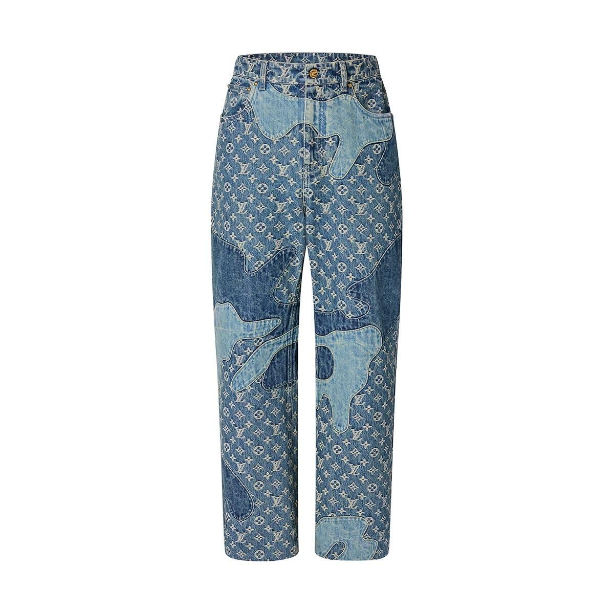 Vaqueros 'Monogram Patchwork' de Louis Vuitton