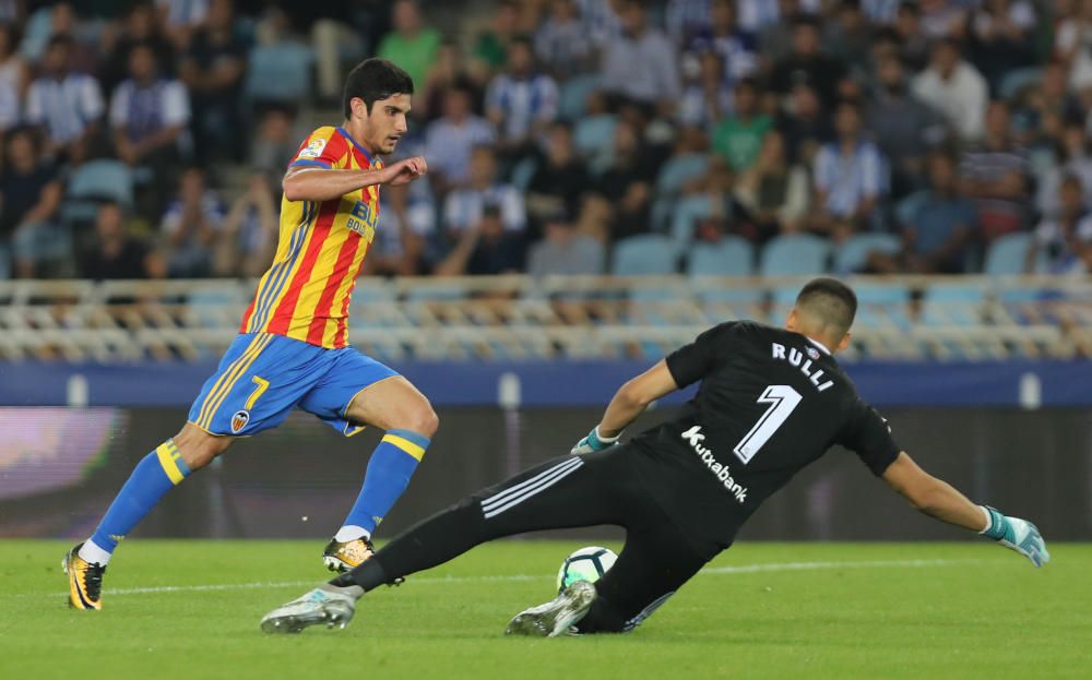 Real Sociedad - Valencia CF, en imágenes