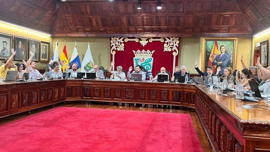 Pleno de Puerto de la Cruz.