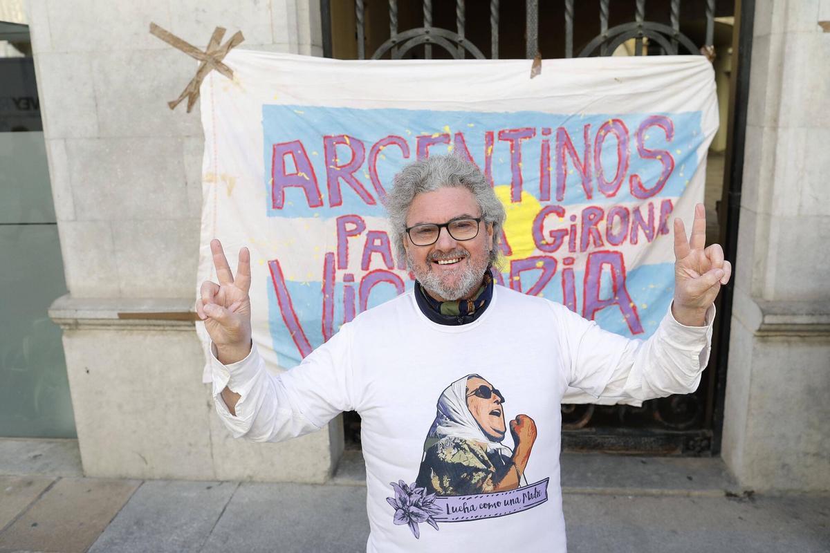 Les imatges de la concentració pels 50 anys del cop d'estat a Argentina