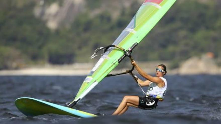 Marina Alabau no pudo remontar en la «Medal Race».