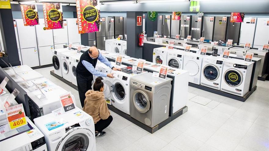 Las ventas de electrodomésticos se disparan por la pandemia