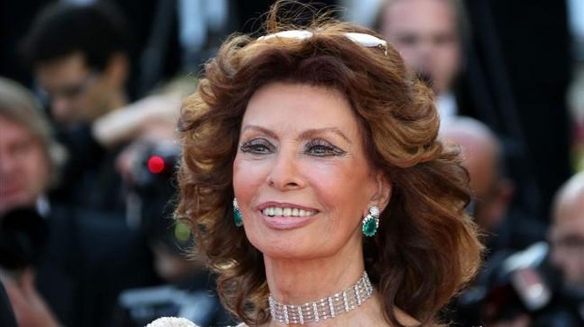 Sofia Loren.