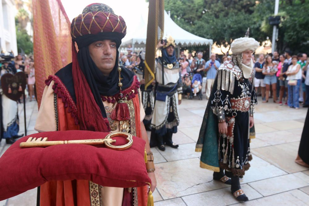 Cabalgata histórica en el Centro de Málaga