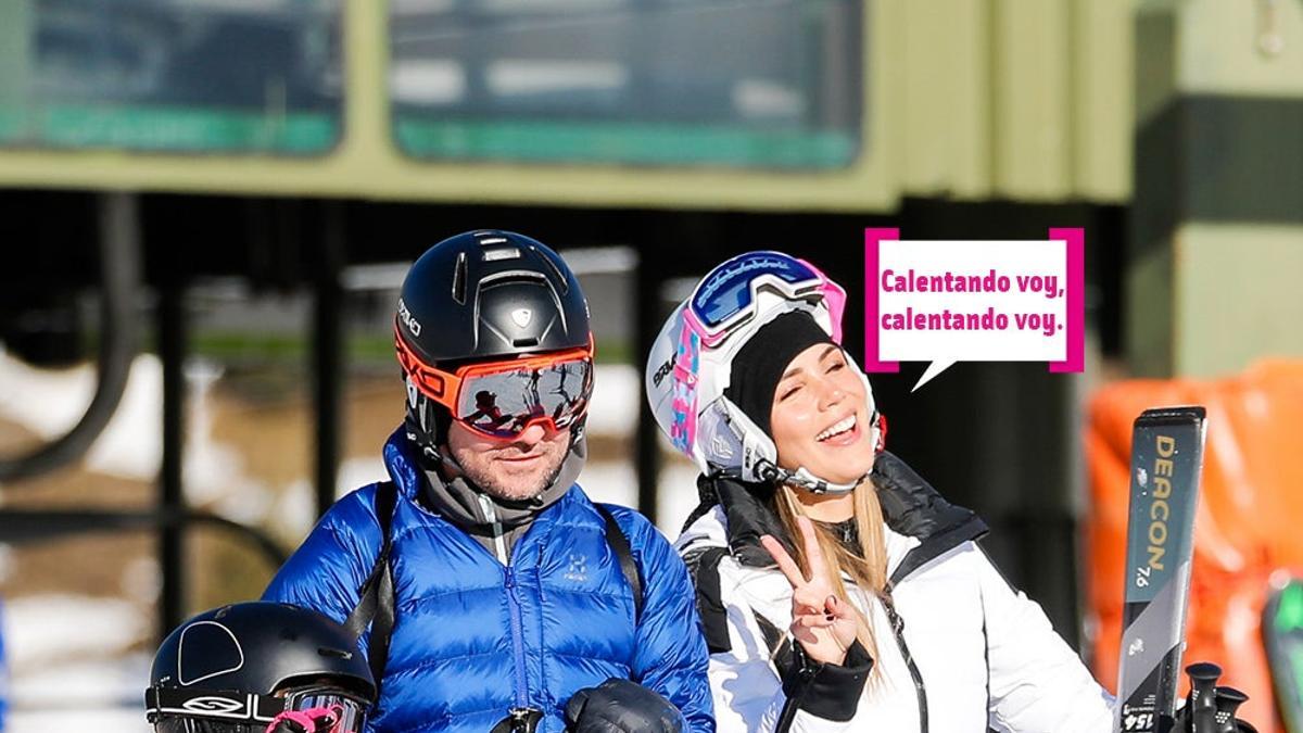 David Bisbal, Ella y Rosanna Zanetti dispuestos a esquiar en Baqueira