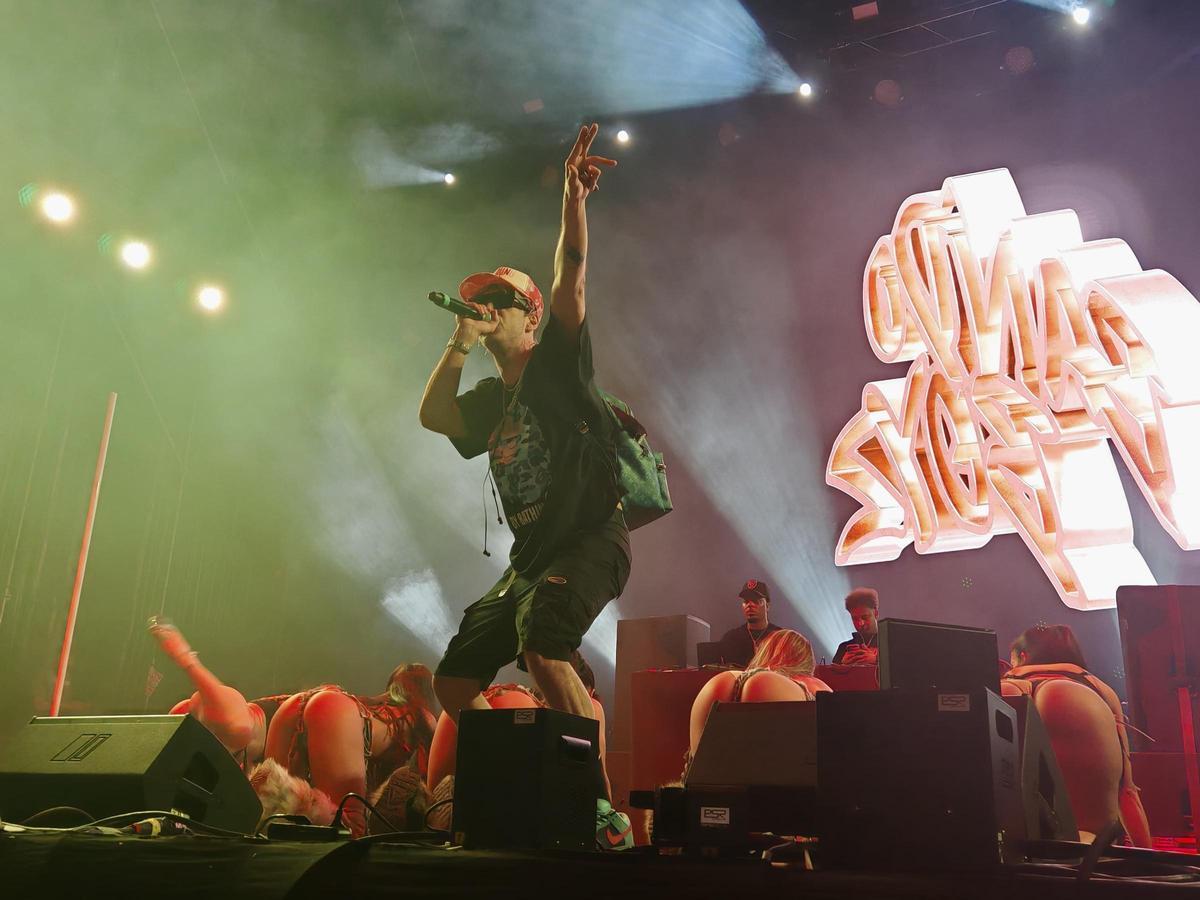 Kidd Keo, durante su actuación en el festival Costa Sonora celebrado en Alicante