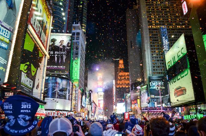 Descenso de la esfera en Times Square