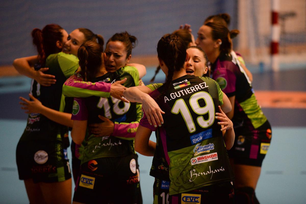 Primer partido de la final de la EHF European Cup entre el Rincón ...