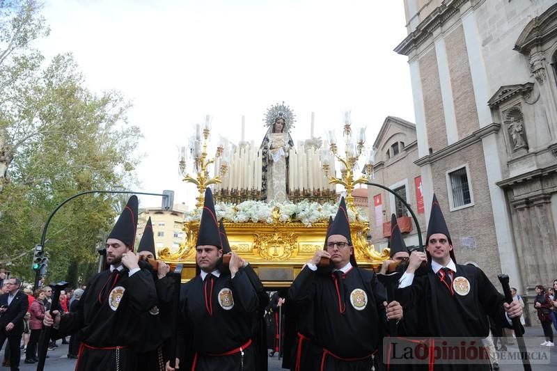 Procesión de la Soledad del Calvario en Murcia