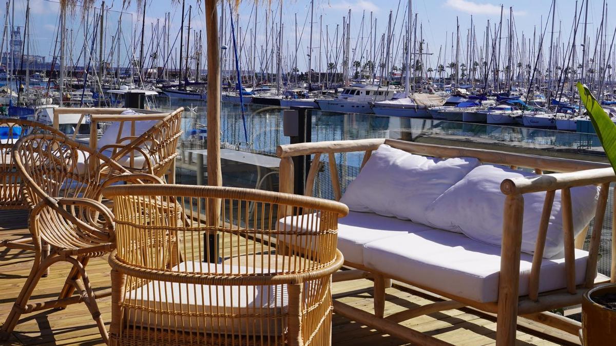 Restaurante Barracuda. Un espacio único en el muelle deportivo de la ciudad de Las Palmas