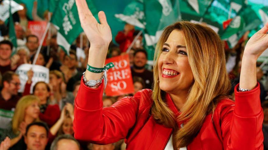 Susana Díaz deberá pactar si quiere gobernar.