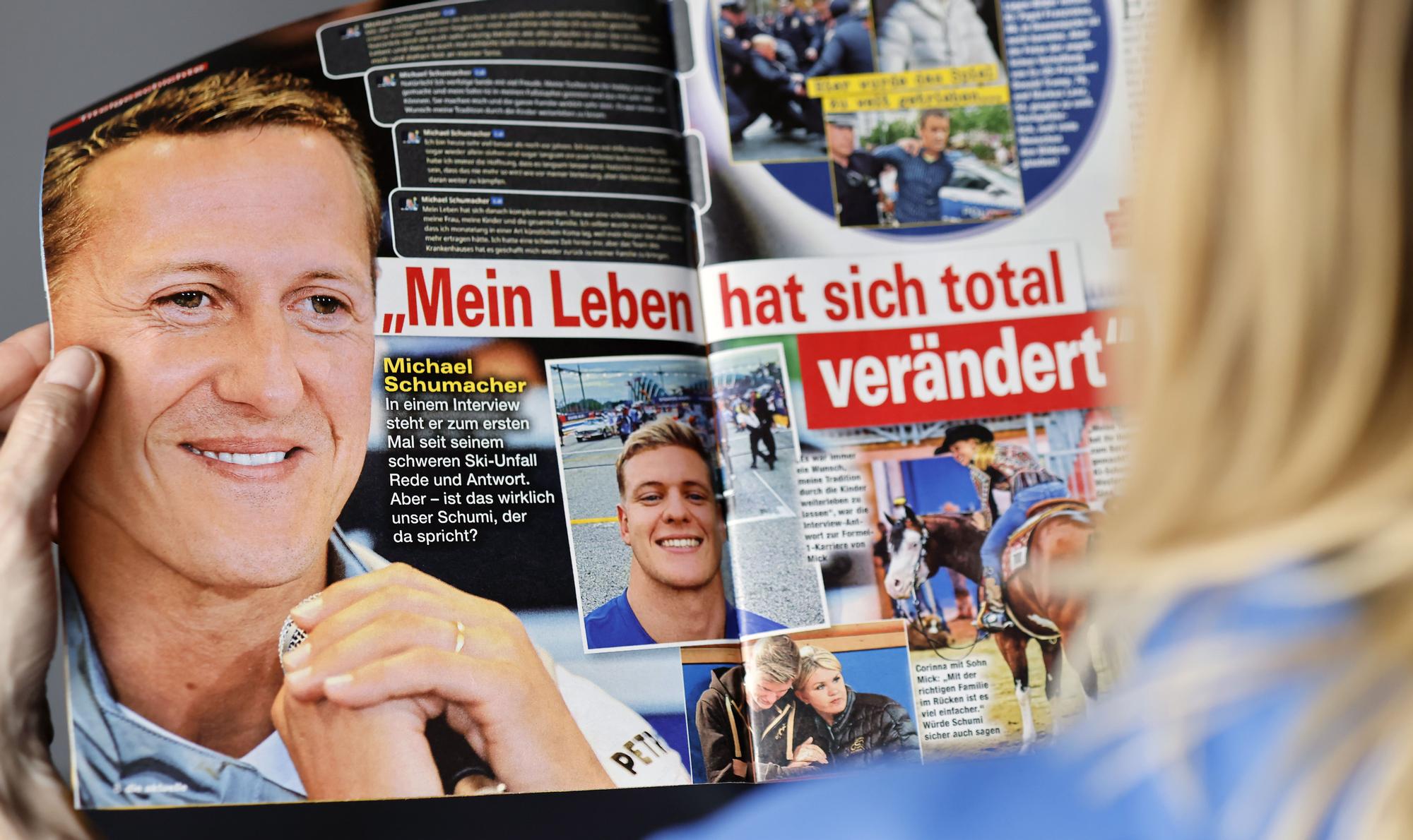 German weekly magazine runs fake Schumacher interview
