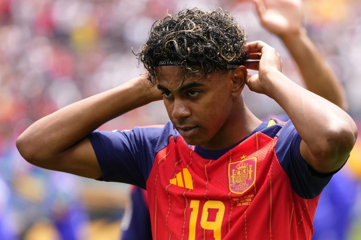 Lamine Yamal, durante el Mundial