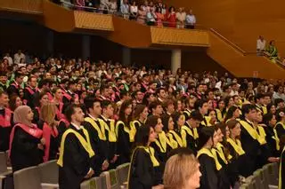 Los alumnos de la UCV celebran sus actos de Graduación en el Palacio de Congresos de València