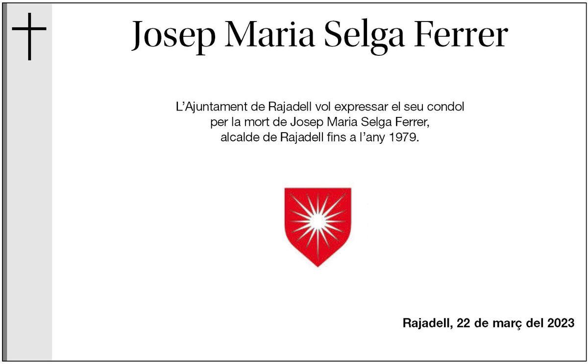 Josep Maria Selga Ferrer