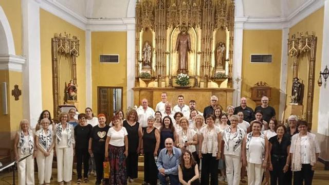 Cuatro agrupaciones participaron en este encuentro coral. | SERVICIO ESPECIAL