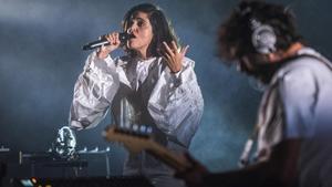 Actuación de Maria Arnal i Marcel Bagès en el Mercat de Música Viva de Vic