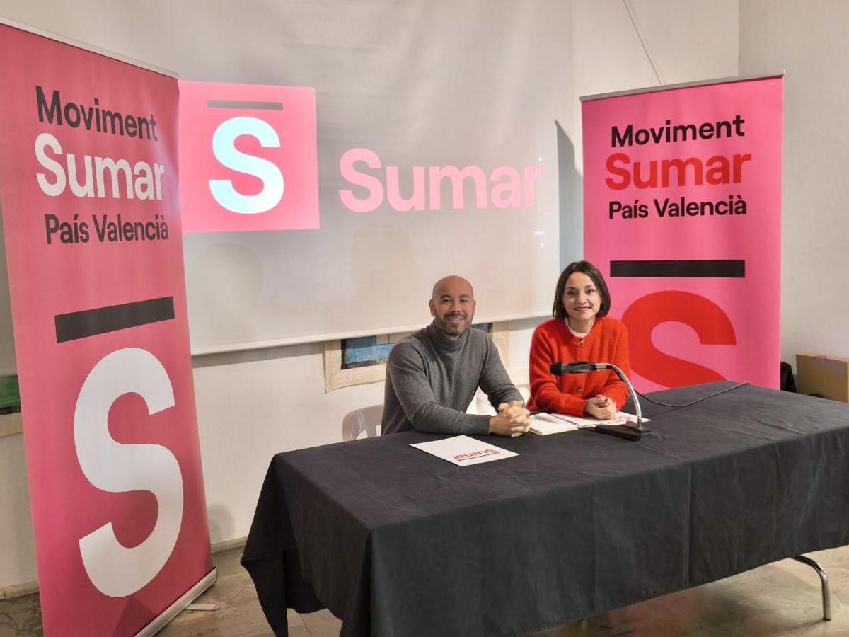 Xavier López y Carmen Padilla convocan la asamblea de Sumar en València