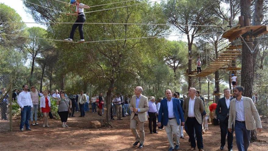 Abre en La Sierrezuela una zona de actividades de turismo activo