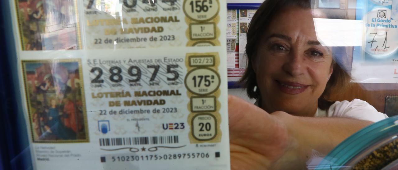 La Lotería de Navidad ya se vende desde hace una semana en Arousa