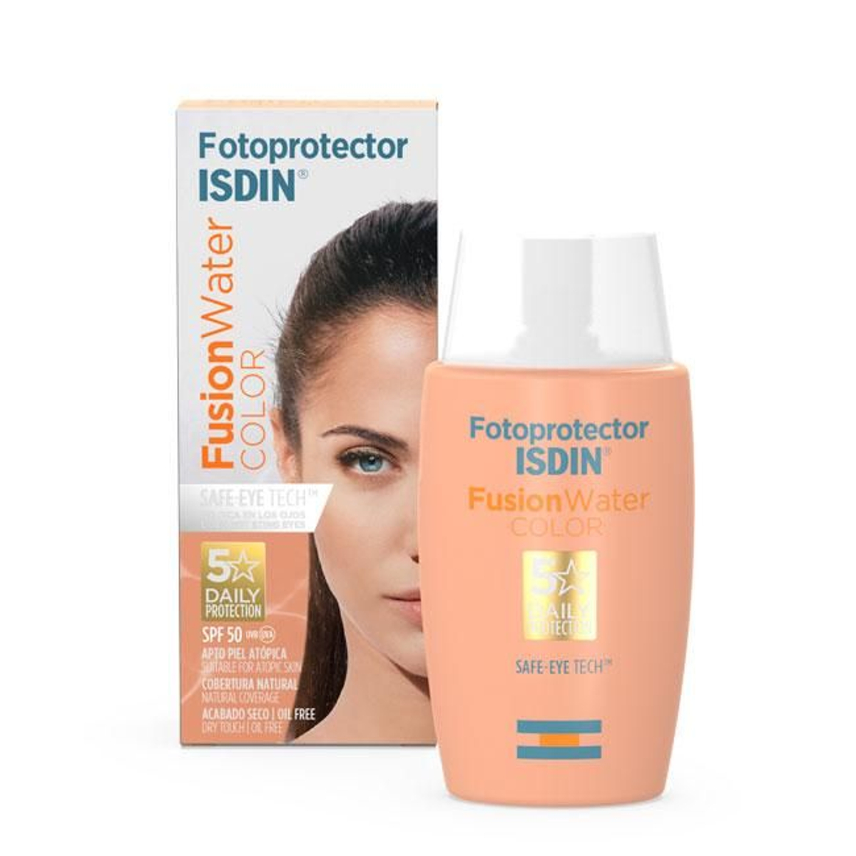 Crema protectora rostro Fusion Water Color, Isdin