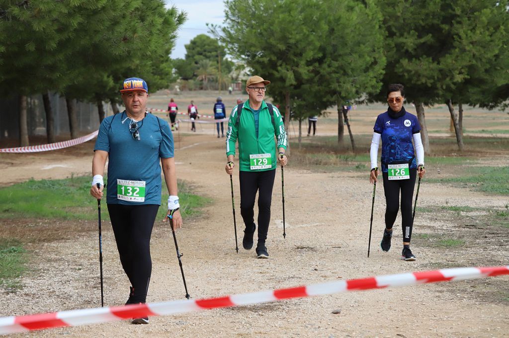 Campeonato regional de marcha nórdica en Las Torres de Cotillas