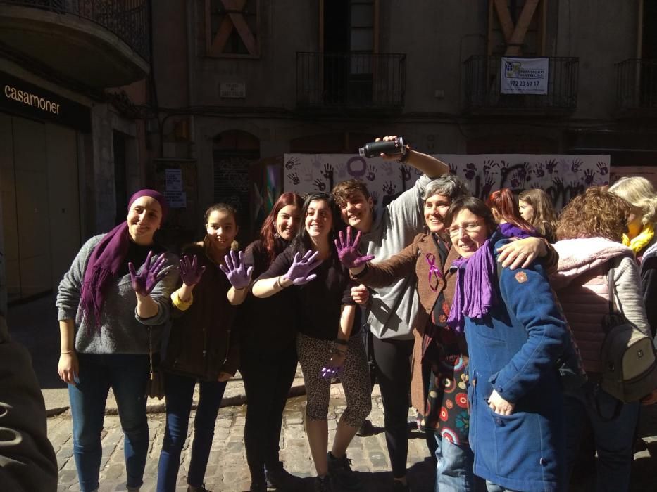 Acte a la Pujada de Sant Fèlix organitzat per La Forja - Gironès, CUP - Crida per Girona, SEPC - UdG i SEPC Comarques Gironines