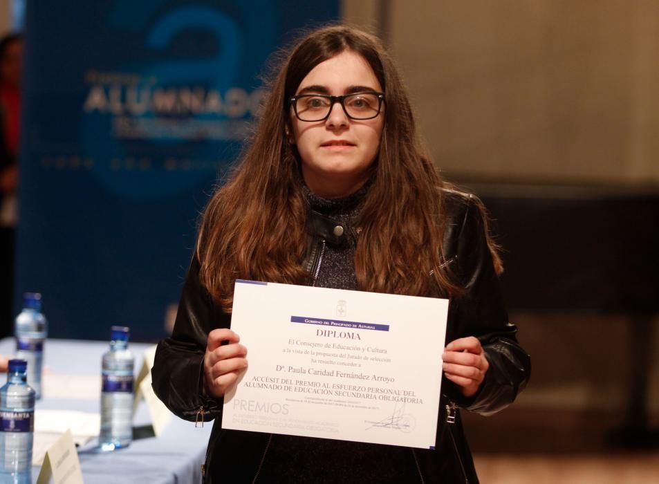 Premio a los 45 mejores estudiantes asturianos